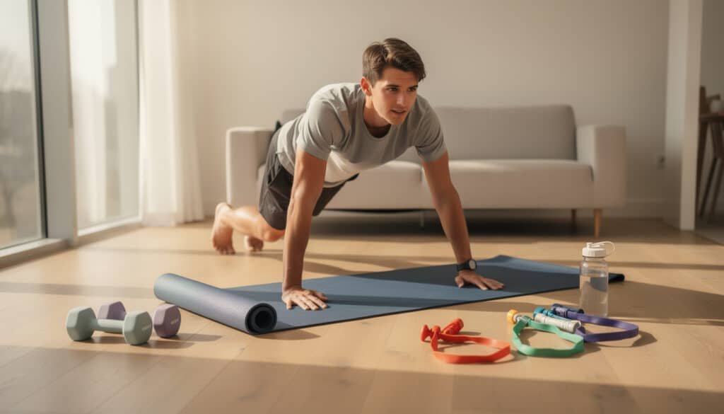 découvrez notre guide complet pour débuter la musculation à la maison. apprenez les exercices essentiels, conseils et astuces pour progresser efficacement dès le début.