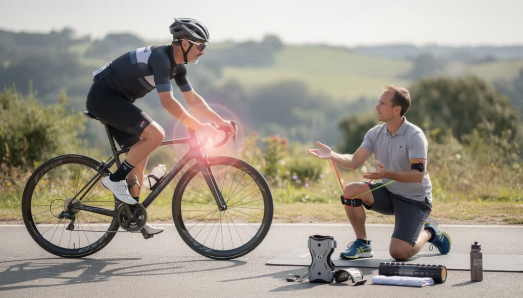 découvrez les causes du syndrome rotulien chez le cycliste et les meilleures solutions pour prévenir et traiter cette douleur au genou, afin de profiter pleinement de vos sorties à vélo.