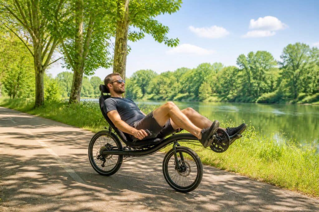 explorez les bienfaits du vélo allongé pour profiter d'une expérience de cyclisme confortable et adaptée à votre posture.
