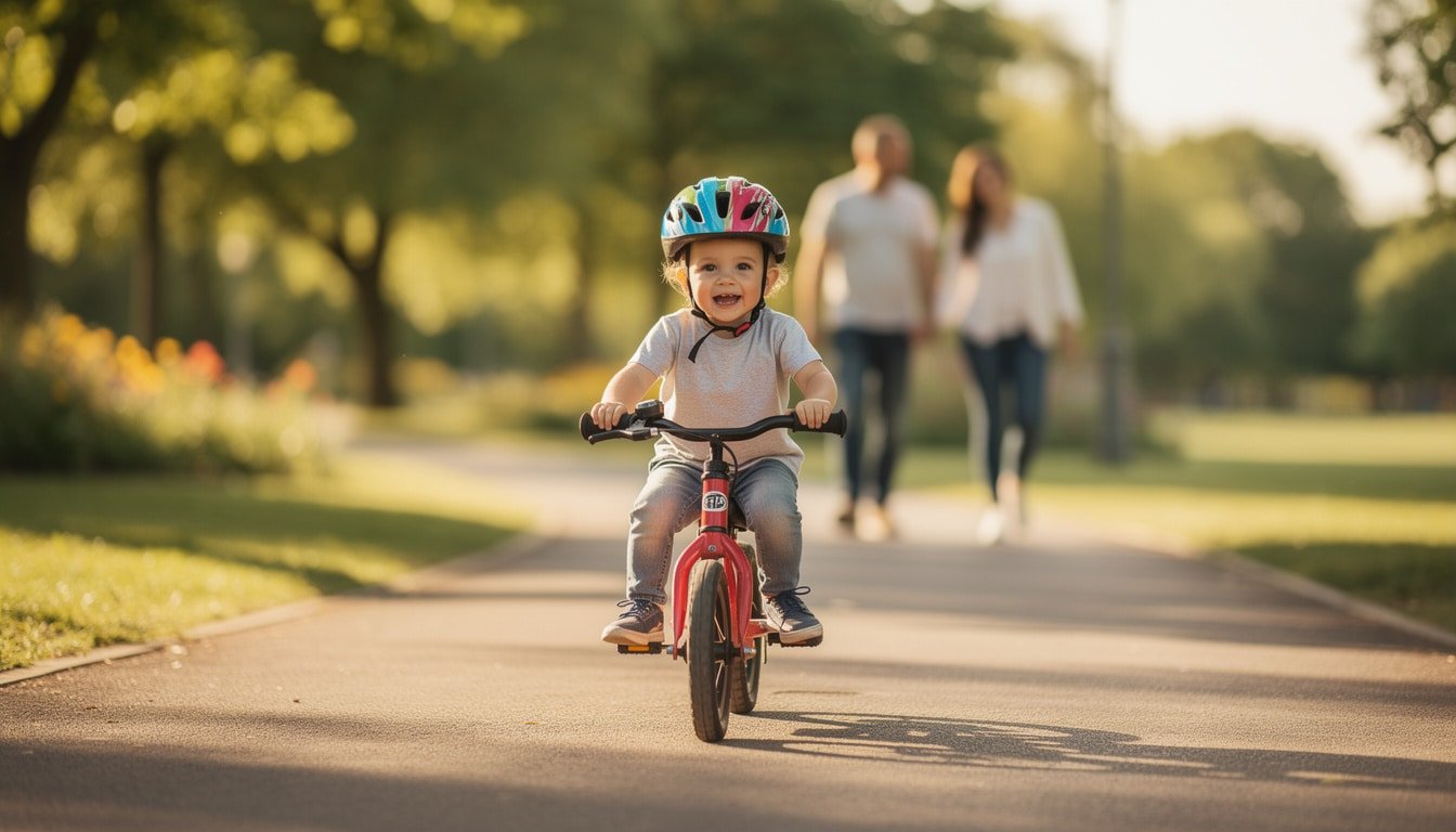 découvrez les avantages du vélo sans pédale pour les enfants : développement de l'équilibre, préparation à l'apprentissage du vélo traditionnel et plaisir assuré dès le plus jeune âge.