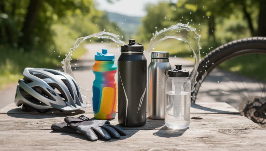 découvrez notre guide complet pour choisir la gourde idéale pour le cyclisme, alliant praticité, hydratation et durabilité pour vos sorties à vélo.