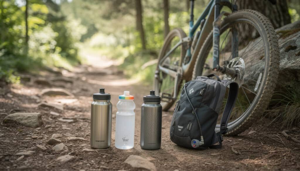 découvrez comment choisir la gourde idéale pour le vtt avec notre guide pratique et nos conseils pour rester hydraté lors de vos sorties en vélo tout terrain.