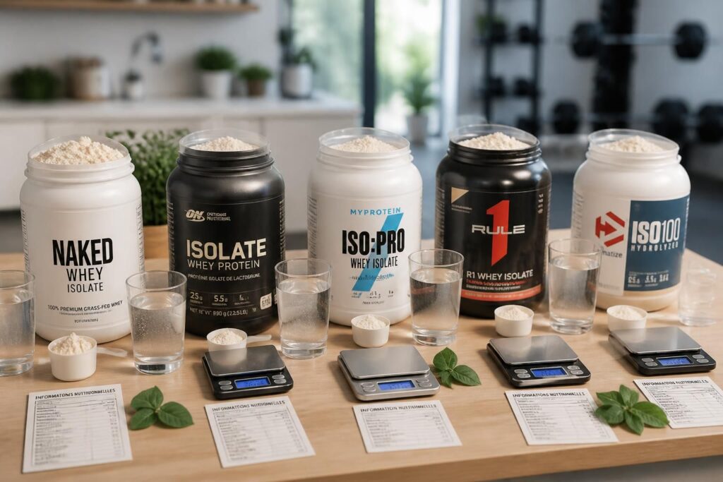 découvrez les critères essentiels pour comparer les whey isolate avant achat et choisissez la meilleure protéine pour vos besoins.