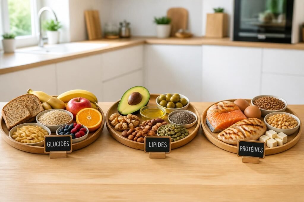 découvrez l'importance des glucides, lipides et protéines dans une alimentation équilibrée et leur impact sur votre santé au quotidien.