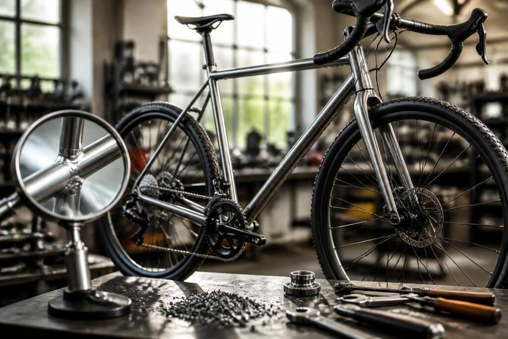 découvrez pourquoi l'acier est un matériau privilégié dans la fabrication de vélos, alliant robustesse, durabilité et confort pour une expérience cycliste optimale.