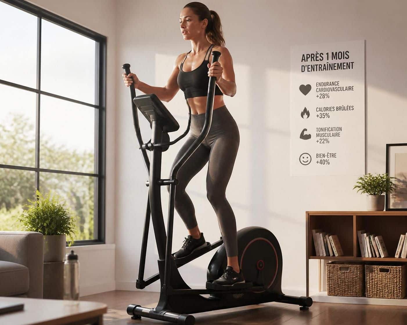 découvrez les bénéfices inattendus du vélo elliptique après seulement un mois d'utilisation et comment il transforme votre forme physique.