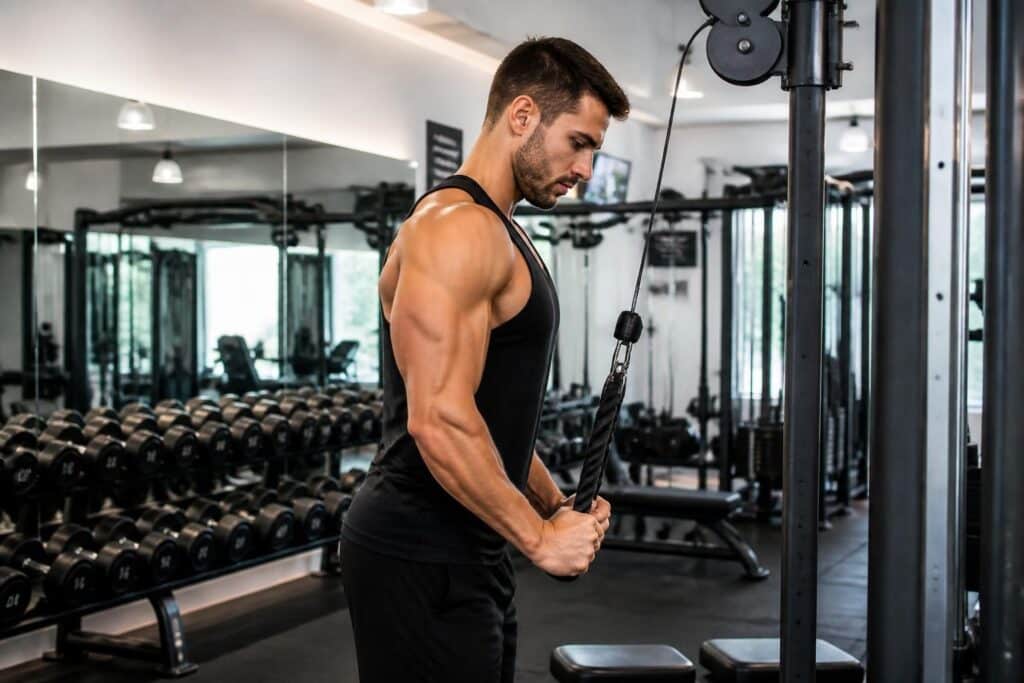 apprenez à maîtriser le mouvement d'extension des triceps pour améliorer vos performances tout en évitant les risques de blessures. guide complet pour une progression sûre et efficace.