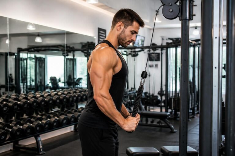 apprenez à maîtriser le mouvement d'extension des triceps pour améliorer vos performances tout en évitant les risques de blessures. guide complet pour une progression sûre et efficace.