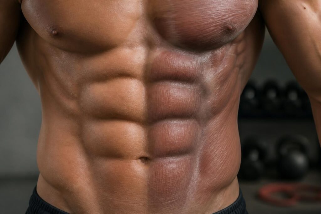découvrez tout sur le 8-pack abdominal, son lien avec la génétique, les méthodes d'entraînement efficaces et comment avoir des attentes réalistes pour sculpter votre corps.