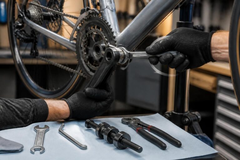 découvrez comment démonter un pédalier de vélo en toute sécurité grâce à notre guide complet sur les outils nécessaires, le sens de serrage des pièces et les précautions à prendre.