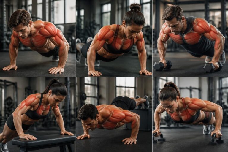 découvrez quels muscles sont sollicités en fonction des différentes variantes de pompes pour optimiser votre entraînement et cibler précisément vos objectifs.