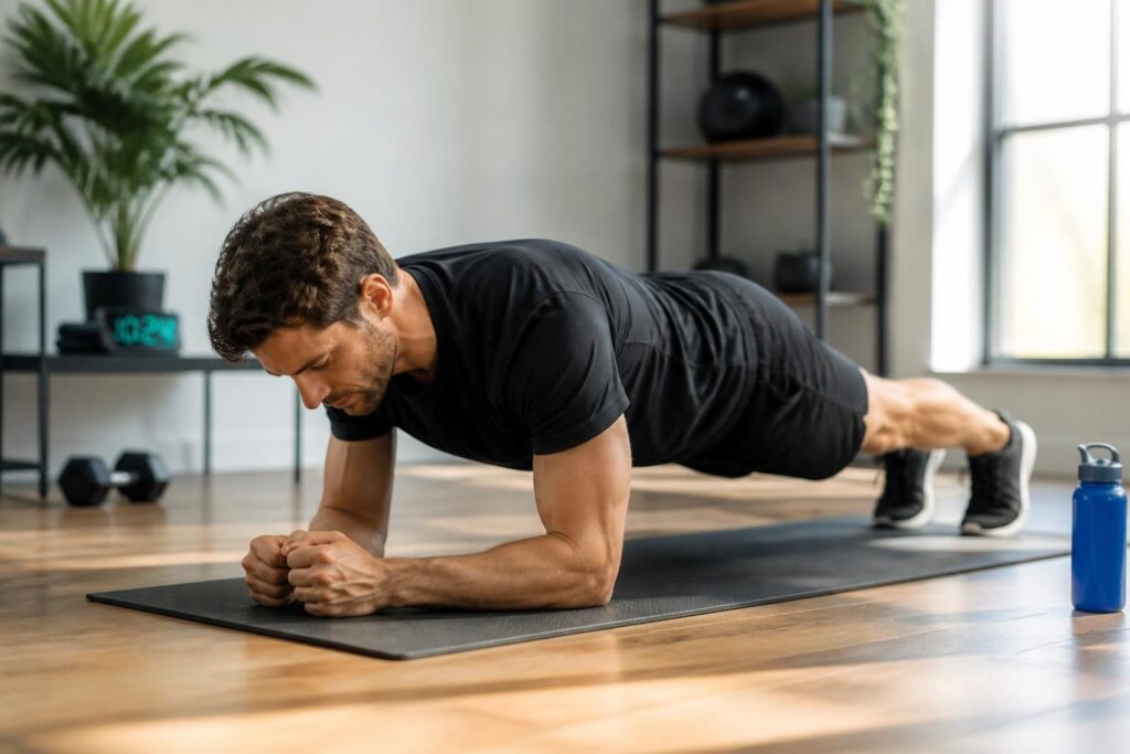 découvrez les repères utiles pour le temps moyen de gainage chez l'homme, avec des conseils pour progresser sans tomber dans l'obsession.