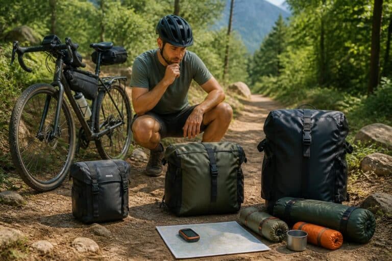 découvrez comment choisir la sacoche de randonnée à vélo idéale en fonction de votre charge et de votre parcours pour une expérience optimale.