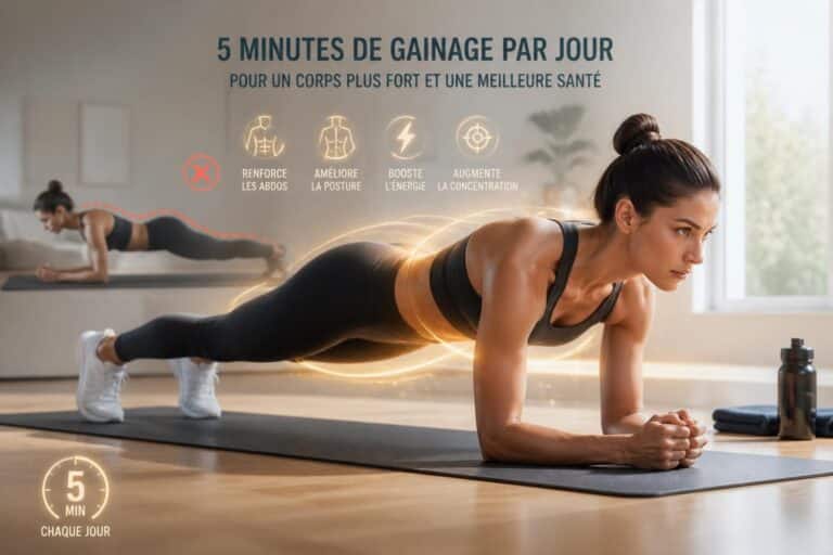 découvrez les bienfaits d'un gainage de cinq minutes par jour pour renforcer votre corps et améliorer votre posture, ainsi que les erreurs courantes à éviter pour maximiser vos résultats.