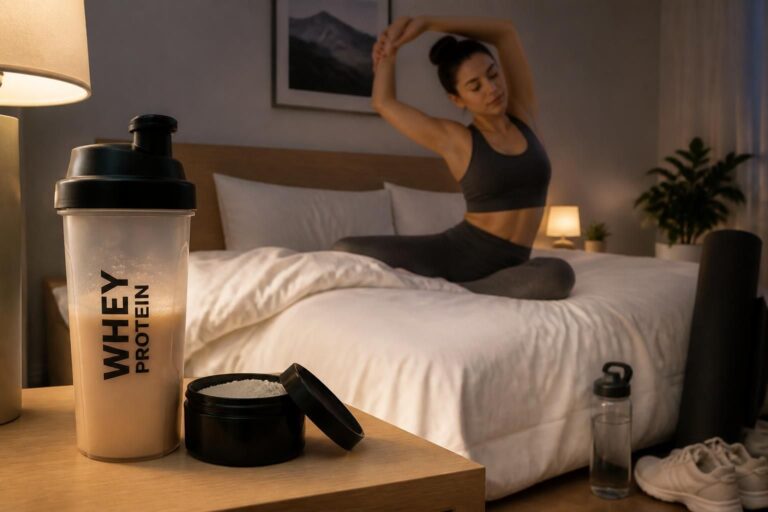 découvrez quand et pourquoi intégrer la whey avant le coucher à votre routine sportive pour optimiser la récupération et la croissance musculaire.